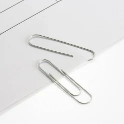Paper Clips, Jumbo, Silver, Pack Of 10 Boxes, 100 Clips Per Box, 1,000 Total