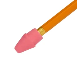 Paper Mate Pencil Cap Erasers, Pink, Pack Of 144