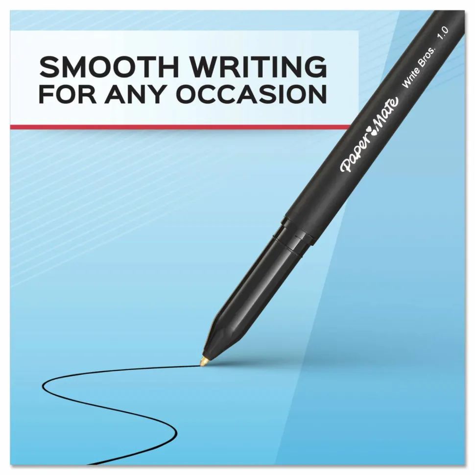 Paper Mate Write Bros. Ballpoint Stick Pens