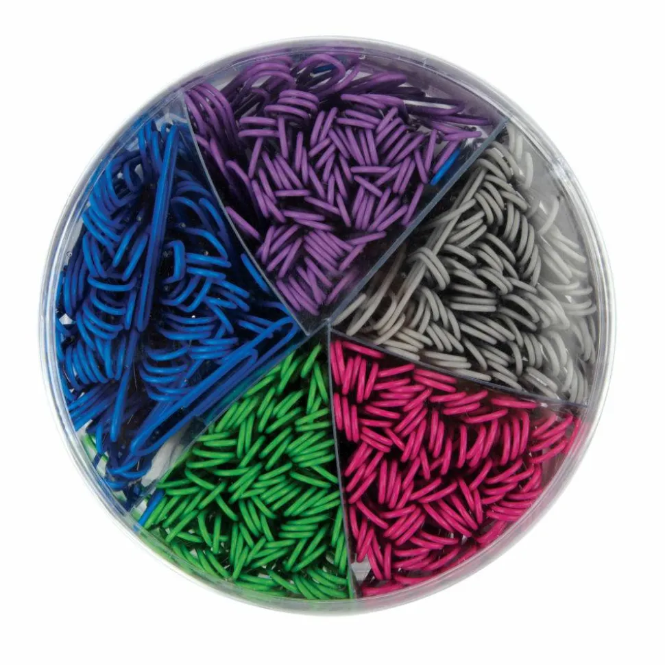 Paper Clips, Pack Of 500, Jumbo, Assorted Colors
