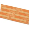 PAP-R Flat Coin Wrappers - Total $5.0 in 50 Coins of 10¢ Denomination - Heavy Duty - Paper - Green, 1000/Pack