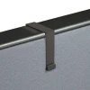 Partition Hangers For Quartet Matrix Bulletin Boards, Black, Set Of 2