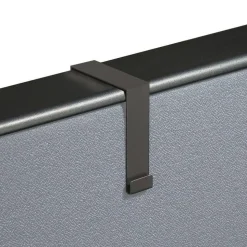Partition Hangers For Quartet Matrix Bulletin Boards, Black, Set Of 2