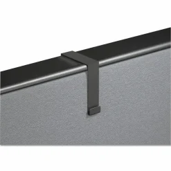 Partition Hangers For Quartet Matrix Bulletin Boards, Black, Set Of 2