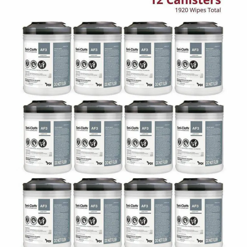 PDI Sani-Cloth AF3 Germicidal Wipes