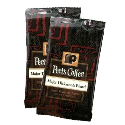 Peet's Coffee & Tea Coffee Portion Packs, Major Dickason's Blend, Dark Roast, 2.5 oz, 18 Portion Packs