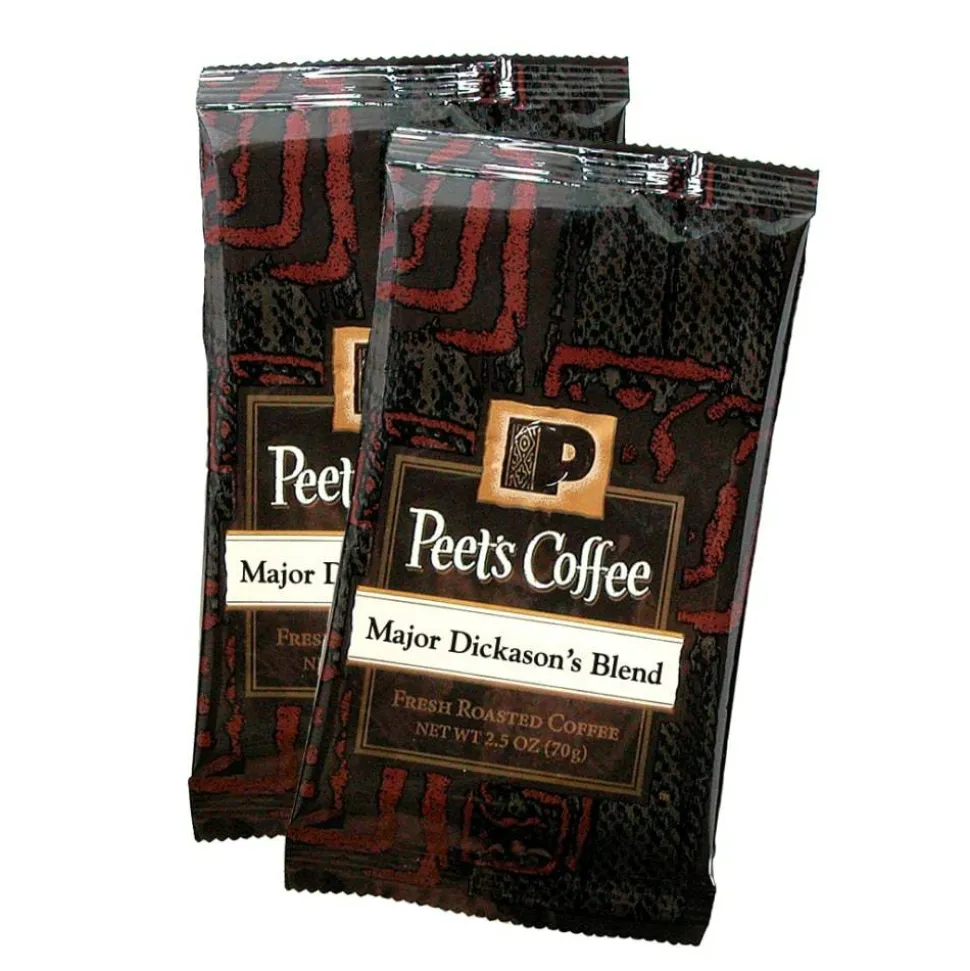 Peet's Coffee & Tea Coffee Portion Packs, Major Dickason's Blend, Dark Roast, 2.5 oz, 18 Portion Packs