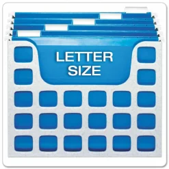 Pendaflex Desktop File With Hanging Folders, Letter Size, 6