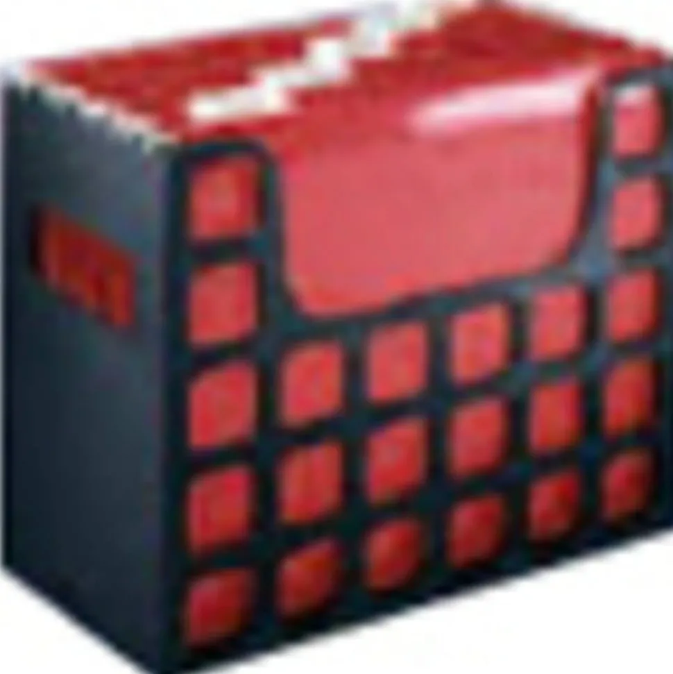 Pendaflex Desktop File With Hanging Folders, Letter Size, 6" Long, Granite