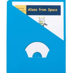 Pendaflex Essentials Letter Project File - 8 1/2" x 11" - 3 1/2" Expansion - Blue - 25 / Pack