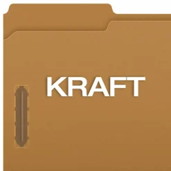 Pendaflex Kraft Rec Classification Folders With Fasteners, Letter Size, Box Of 50