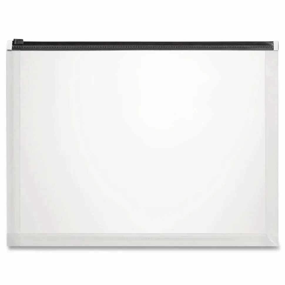 Pendaflex Poly Zip Envelope, Zipper Closure, 10 x 13, Assorted Colors, 5/Pack