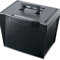 Pendaflex Portable Letter Size File Box, Letter Files, 13.5
