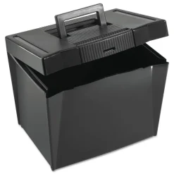 Pendaflex Portable Letter Size File Box, Letter Files, 13.5