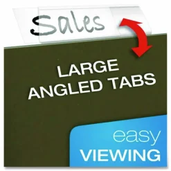 Pendaflex Soft Flexible Color Tabs, 3 1/2