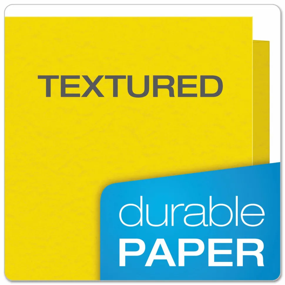 Pendaflex Straight-Cut Color File Folders, Letter Size, Bright Green, Box Of 100