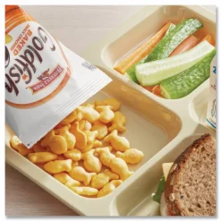 Pepperidge Farm Goldfish Baked Crackers, Cheddar, 1.5 Oz, Carton Of 72