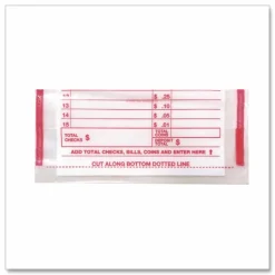 PermaLOK Deposit Bag, Plastic, 5.75