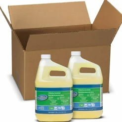 P&G Luster Chlorine Sanitizer - 128 fl oz (4 quart) - Phthalate-free, Triclosan-free, Alkylphenol-free - Blue - 2 / Carton