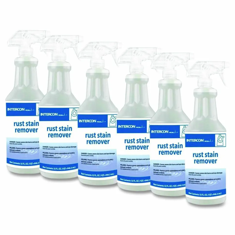 P&G Pro Line Rust Stain Remover, Unscented, 32 oz Spray Bottle, 6/Carton