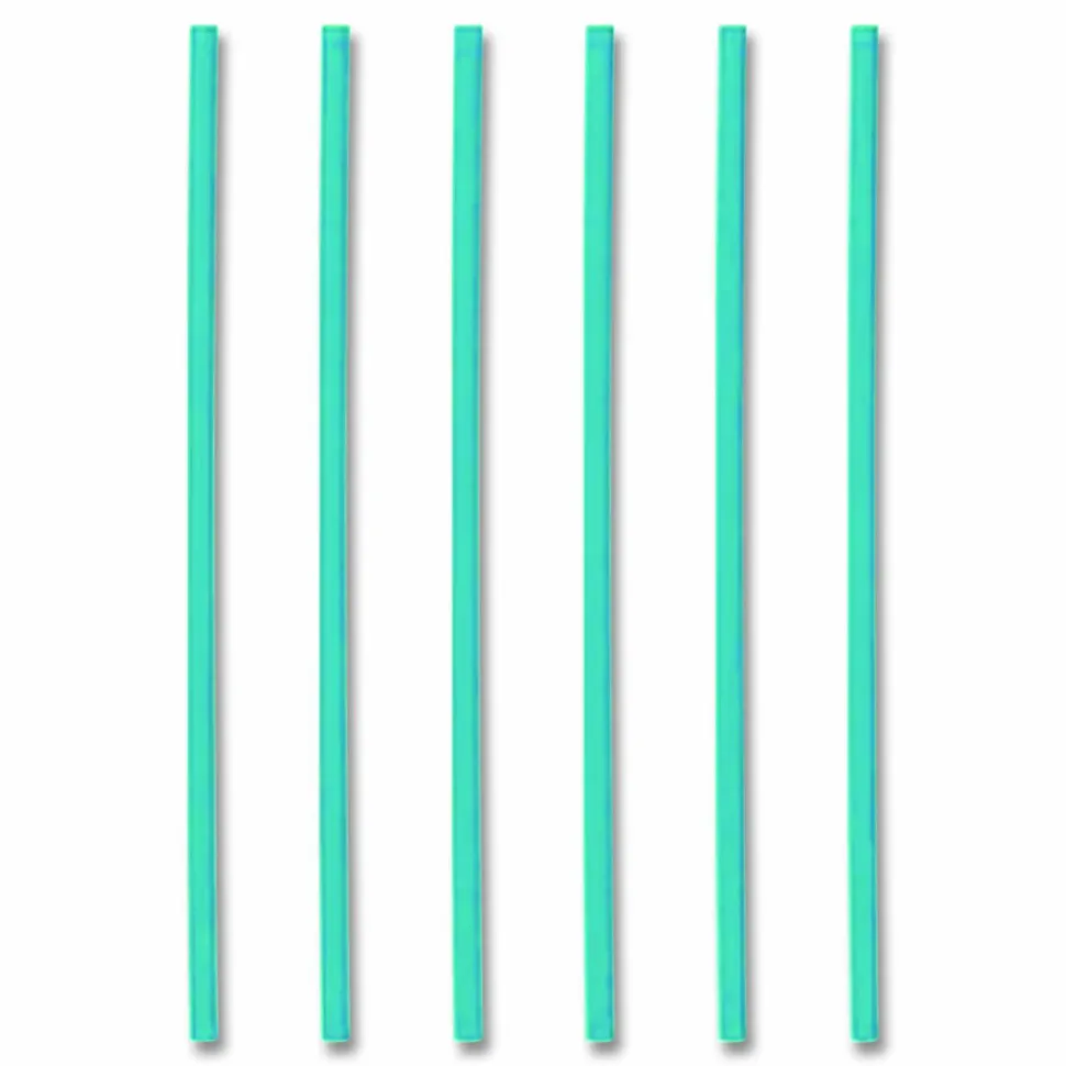 phade Marine Straws, 7.75", PHA, Ocean Blue, Wrapped, 375/BX, 10 Boxes/Carton