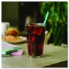 phade Stir Straws, 7-3/4", Ocean Blue, 375 Straws Per Box, Carton Of 10 Boxes