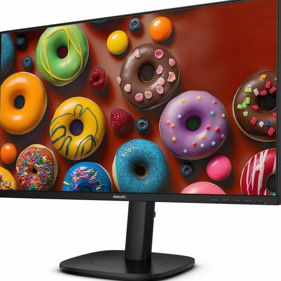 PHILIPS 24B2U3301 - 23.8" Monitor, LED, FHD (1920x1080), HDMI, DP, USB-C(90W), Energy Star, EPEAT, 4 Year Advance Replacement Warranty