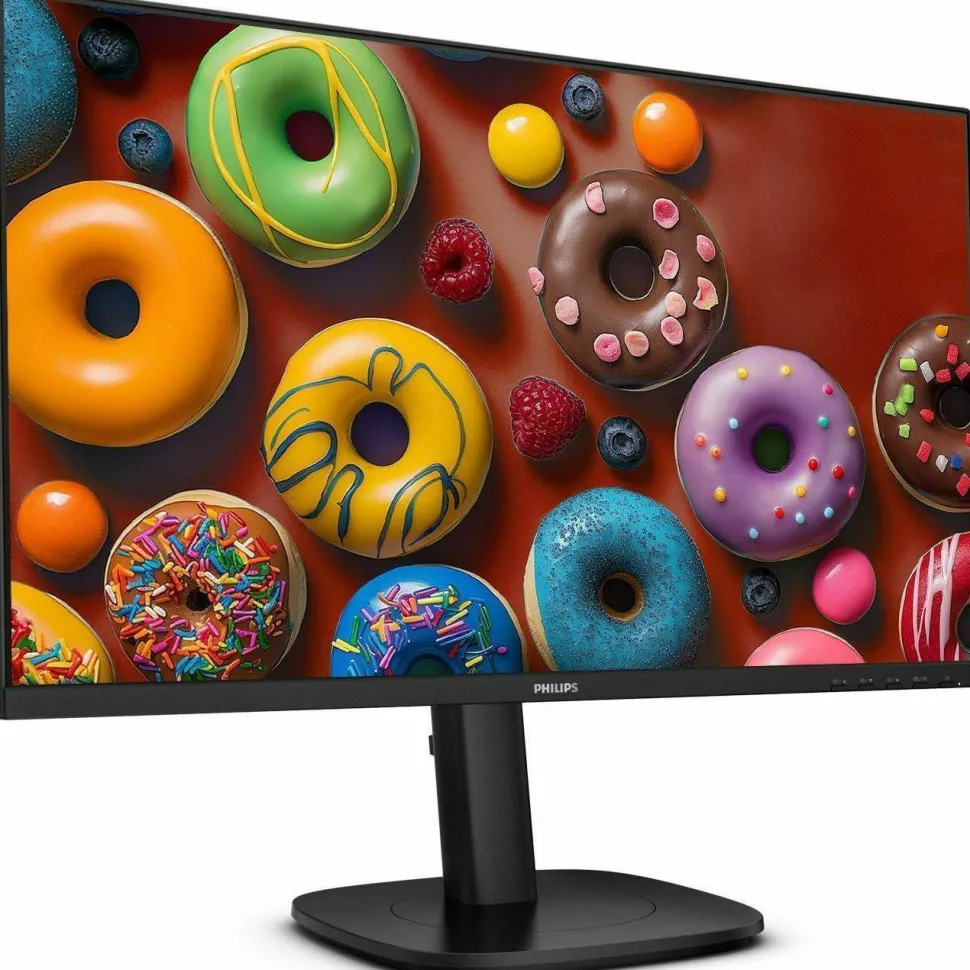PHILIPS 24B2U3301 - 23.8" Monitor, LED, FHD (1920x1080), HDMI, DP, USB-C(90W), Energy Star, EPEAT, 4 Year Advance Replacement Warranty