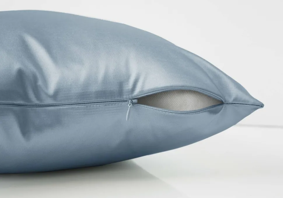 Pillows, 18 X 18 Square, Insert Included, Decorative Throw, Accent, Sofa, Couch, Bedroom, Blue Hypoallergenic Polyester, Modern