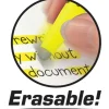 Pilot FriXion Light Erasable Highlighters, Pack of 12, Chisel Tip, Yellow