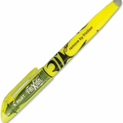 Pilot FriXion Light Erasable Highlighters, Pack of 12, Chisel Tip, Yellow