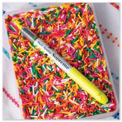 Pilot Spotliter Supreme Highlighters, Chisel Tip, Yellow, 12/Pack