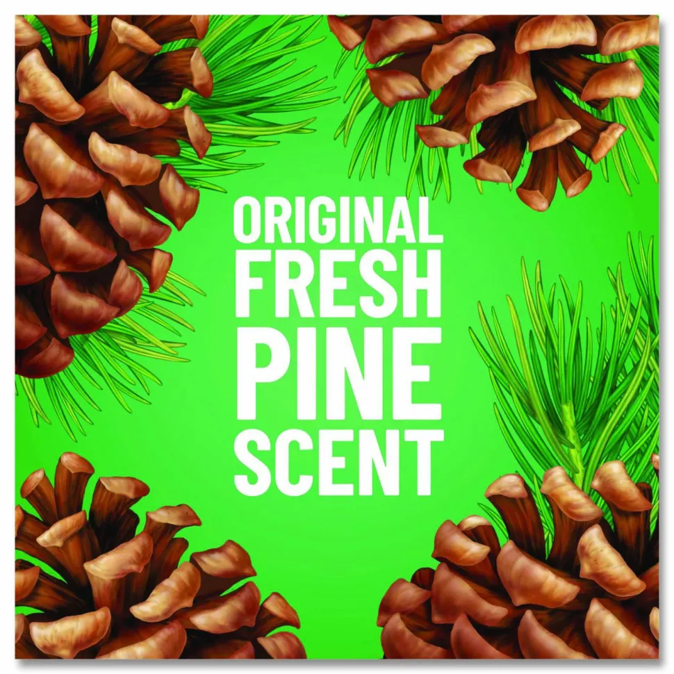 Pine-Sol Multi-Surface Cleaner Disinfectant Concentrated, Pine Scent, 20 oz Bottle, 8/Carton