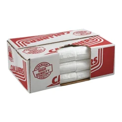 Pitt Plastics High-Density Trash Can Liners, 0.47 mil, 33 Gallons, Clear, Pack Of 250 Liners