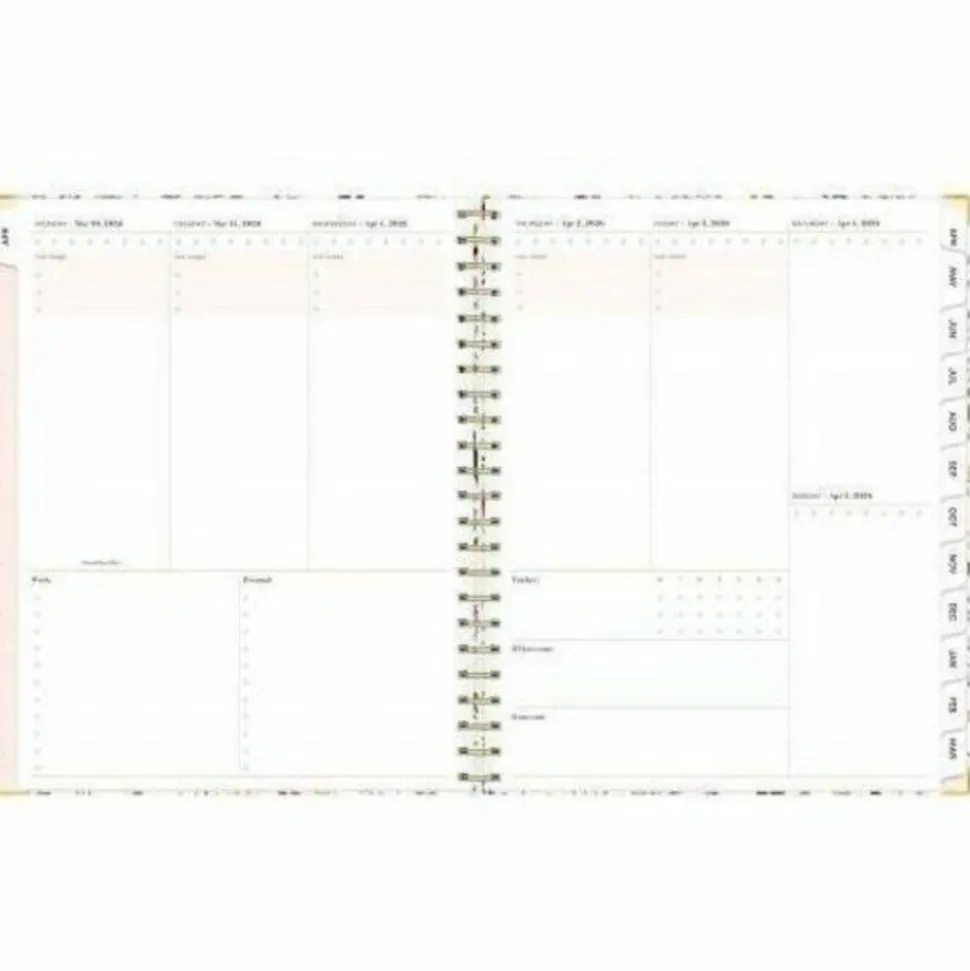 Planning Calendar BS Londonberry Matte 8.5x11 AY26–27 (15-mo), 2026 to 2027 Calendar