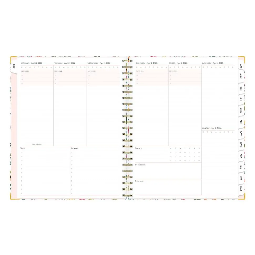 Planning Calendar BS Londonberry Matte 8.5x11 AY26–27 (15-mo), 2026 to 2027 Calendar