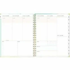 Planning Calendar BS Rainbow Ink Matte 8.5x11 AY26–27 (15-mo), 2026 to 2027 Calendar