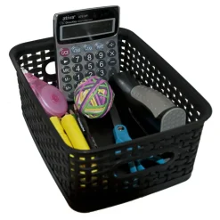 Plastic Weave Bin, Small Size, 4