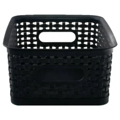 Plastic Weave Bin, Small Size, 4