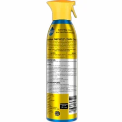 Pledge Multi Surface Antibacterial Everyday Cleaner, Citrus Scent, 9.7 oz Aerosol Spray, 6/Carton