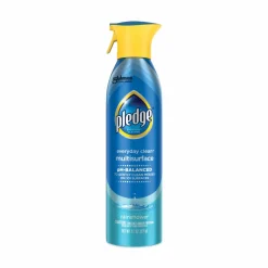 Pledge Multi-Surface Everyday, Rainshower Scent, 9.7 oz Aerosol Spray, 6/Carton