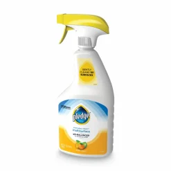 Pledge pH-Balanced Everyday Clean Multisurface Cleaner, Clean Citrus Scent, 25 oz Trigger Spray Bottle, 6/Carton