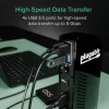 Plugable 13-in-1 USB-C Triple Monitor Docking Station with 100W Charging, Compatible with Windows, Mac, and Chrome with Thunderbolt 3 / 4 or USB-C