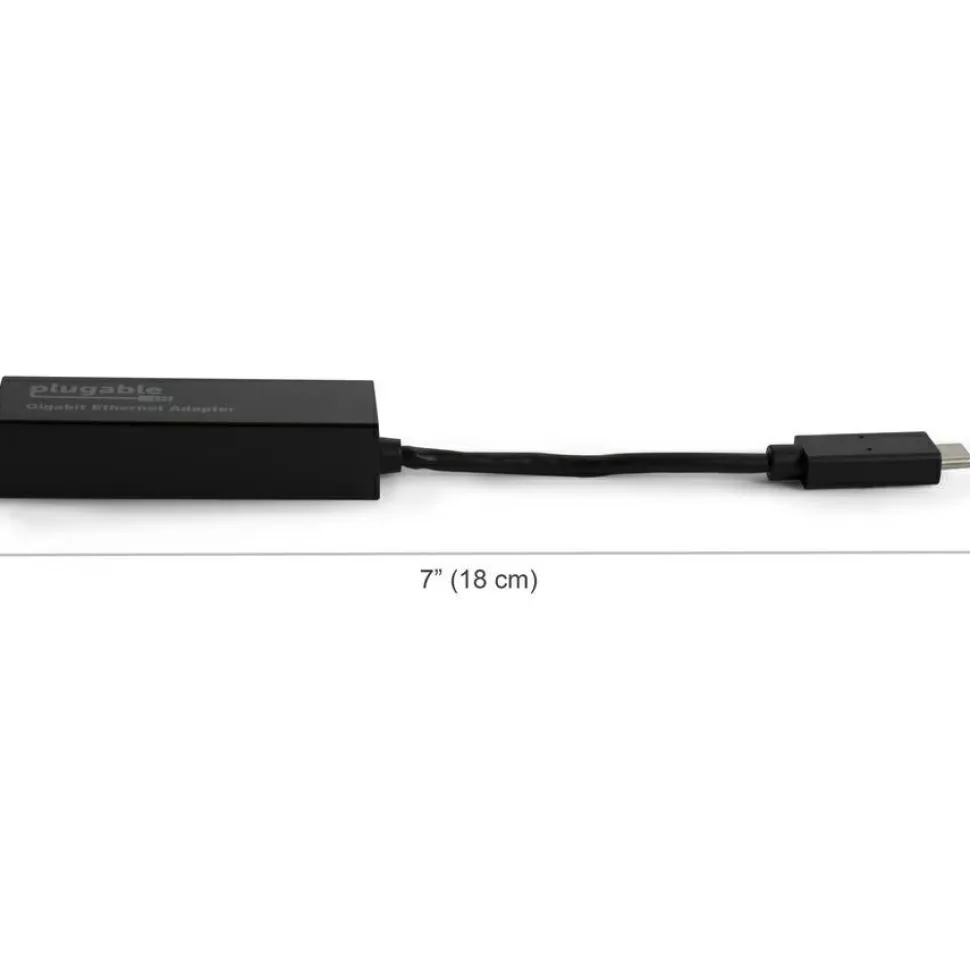 Plugable USB C Ethernet Adapter, Fast and Reliable Gigabit Connection