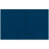 2-Pocket Paper Folders, Dark Blue, Pack of 25