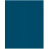 2-Pocket Paper Folders, Light Blue, Pack of 25