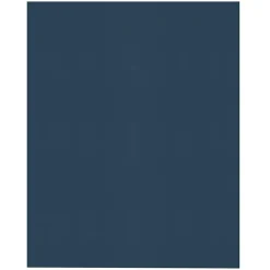 2-Pocket Textured Paper Folders, Dark Blue, Pack Of 25