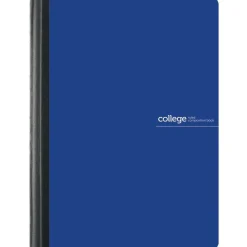 Poly Composition Book, 7-1/2" x 9-3/4", College Ruled, 80 Sheets, Blue