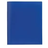 Poly 2-Pocket Portfolio With Fasteners, Blue