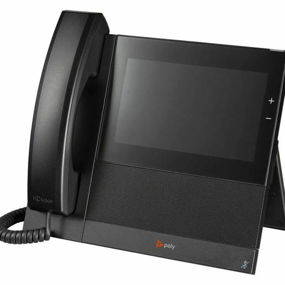 Poly CCX 600 IP Phone - Corded - Corded/Cordless - Wi-Fi, Bluetooth - Desktop - Black